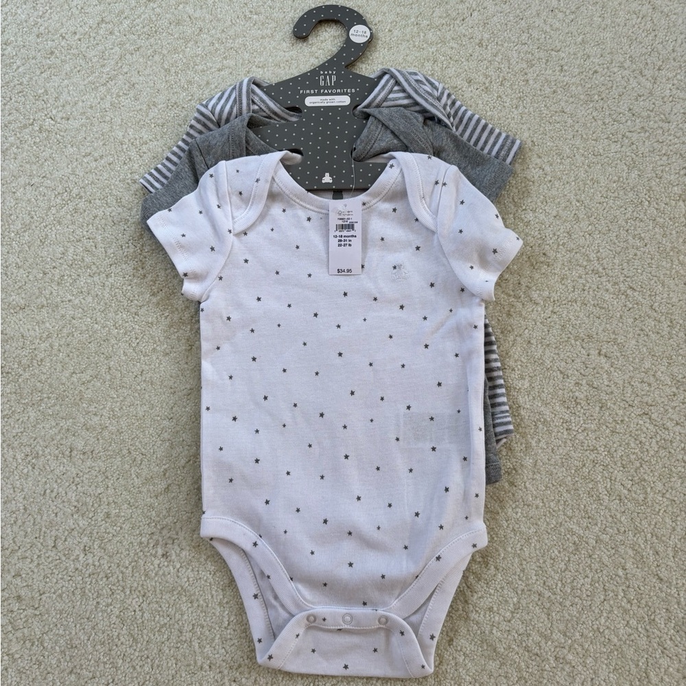 Baby GAP 3-pack Onesies